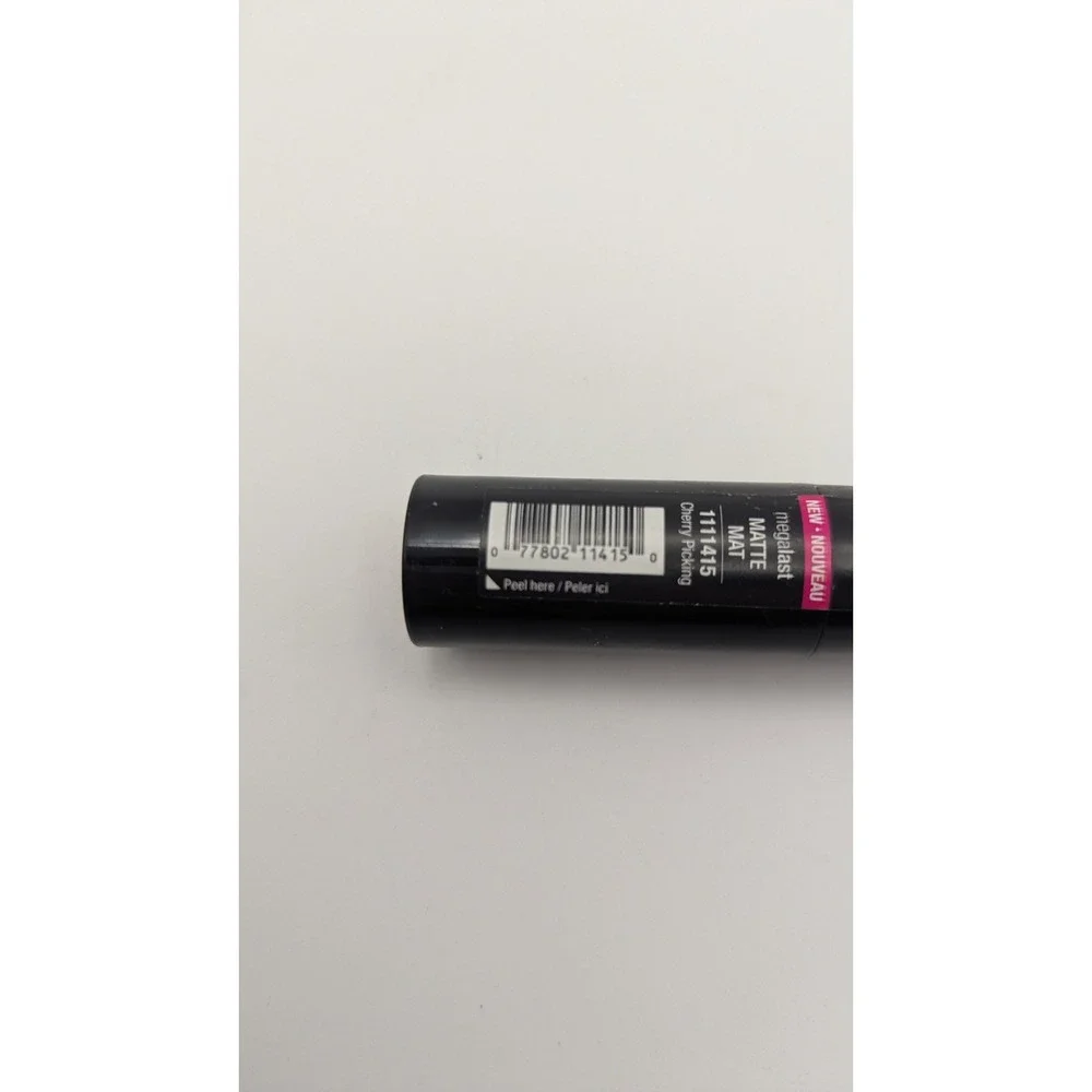 Wet n Wild Mega Last Matte Lipstick Cherry Picking 1111415 Red Berry Vegan‎ NEW